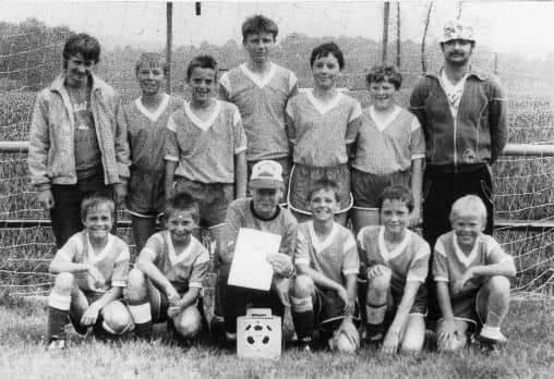 Fuball-Knaben-Kreismeister gg Salzungen 1990