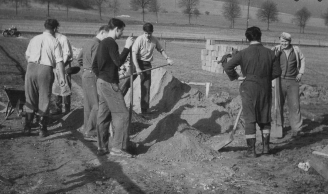 Fuball 1963c Sportplatz