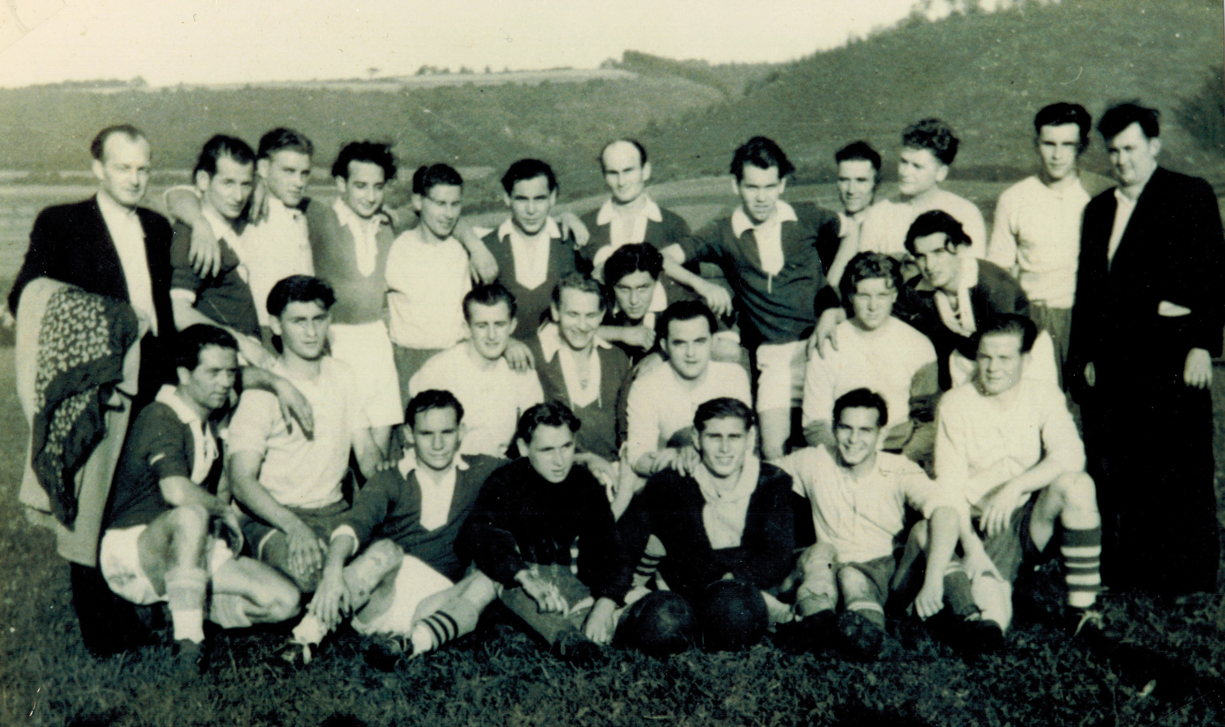Stadtlengsfeld Fu�baller, 1955a