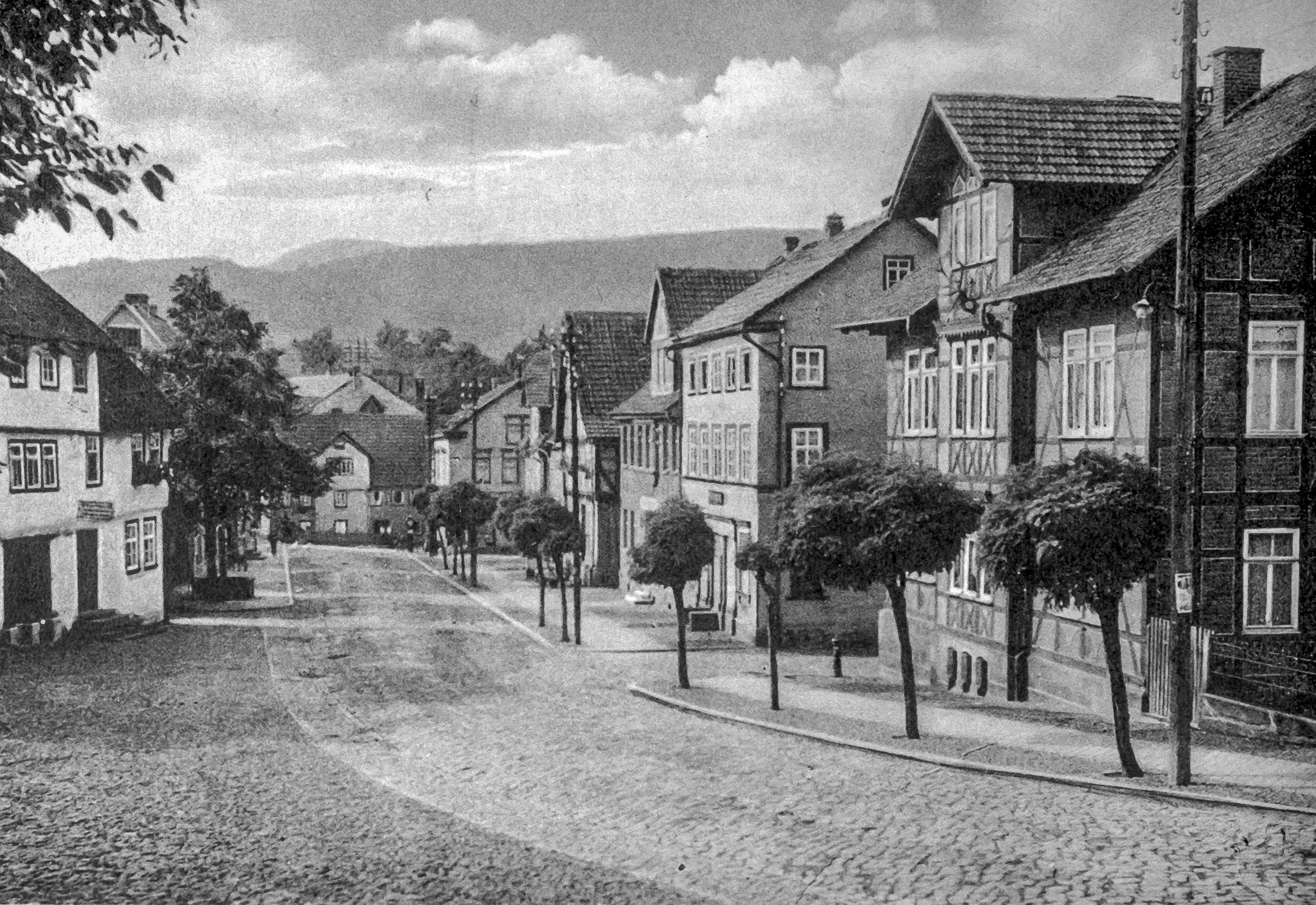 Abbildung 020 Stadtlengdfeld, Markt, Angel um 1920
