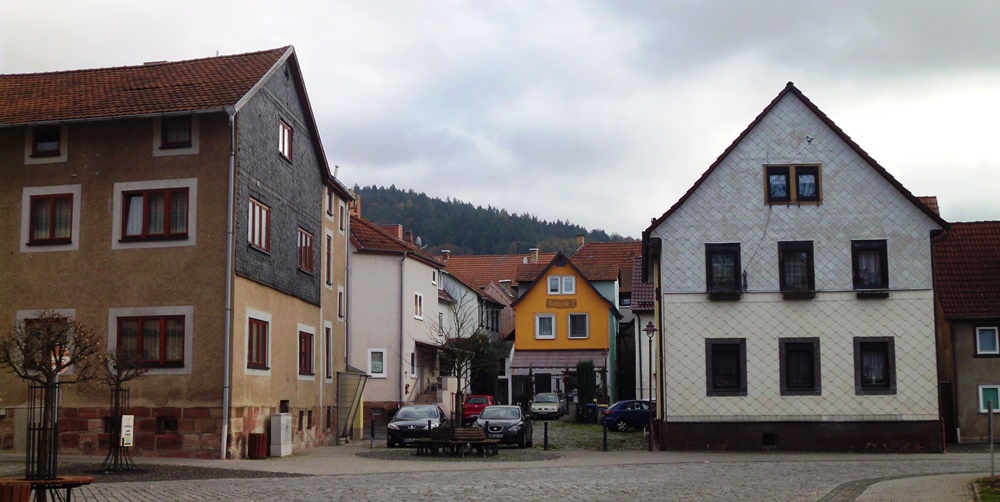 Abbildung 032 ehem. J�dische Schule v. Stadtlengsfeld, umgebaut u. sp�ter renoviert, um 2010