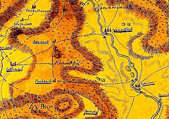 Abbildung 060 Kohlgraben Teiche 1765