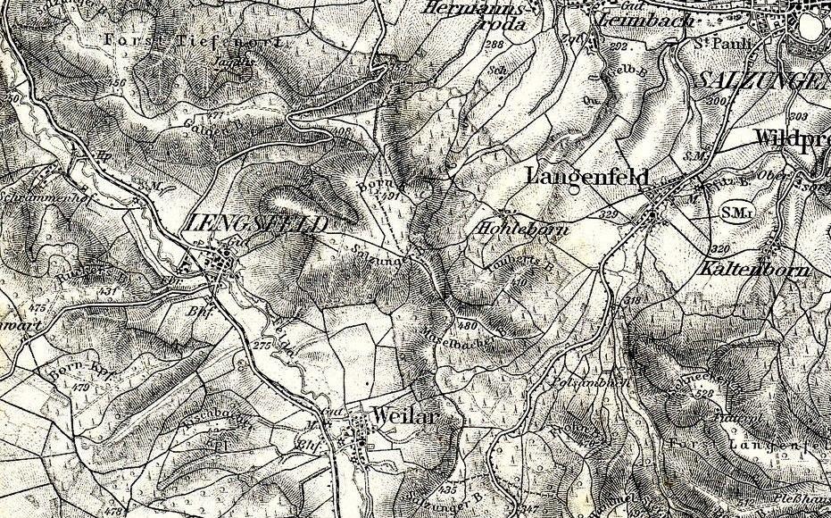 Abbildung 071 Landkarte 1910 R�ckersberg