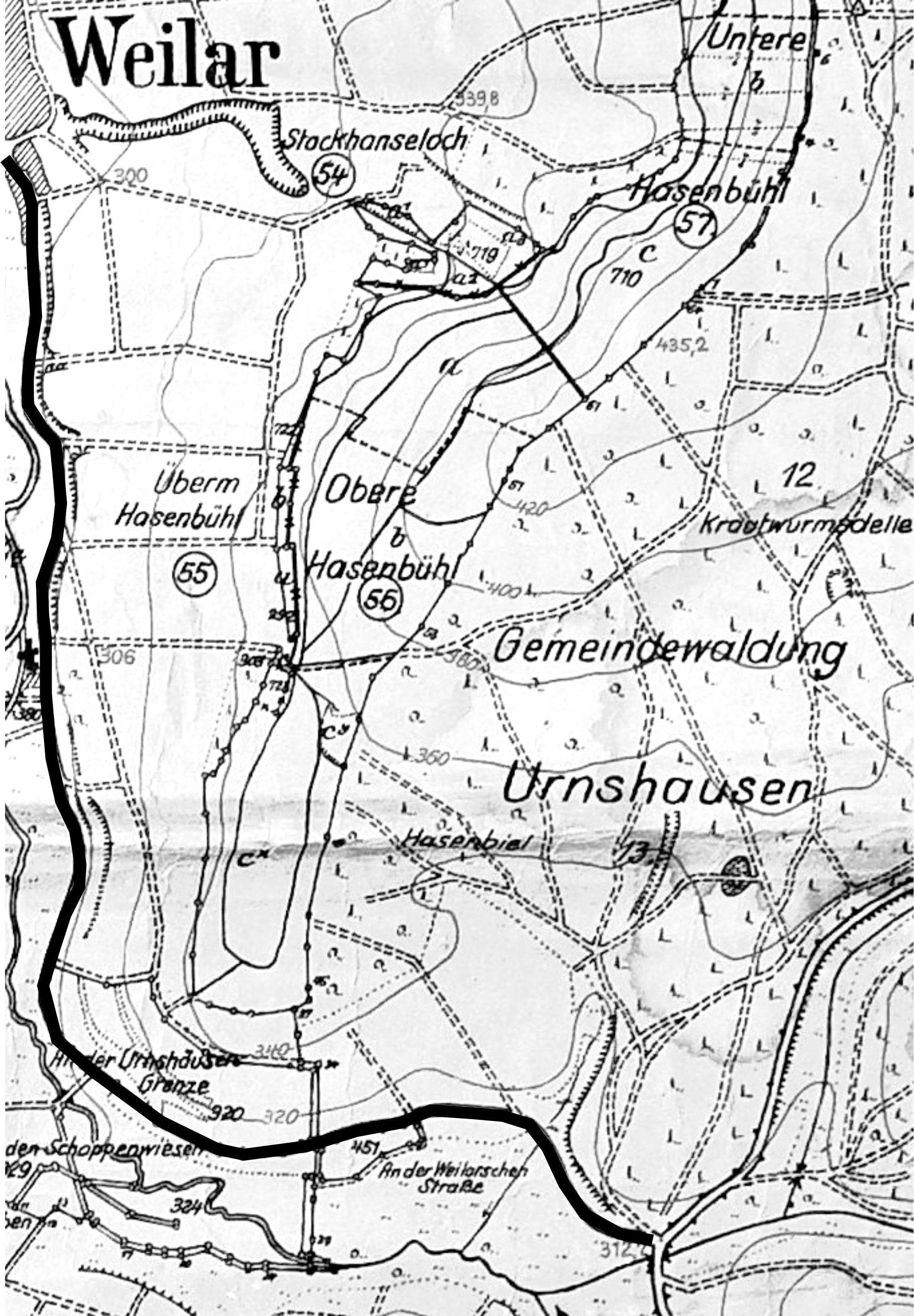 Landkarte K�nigsweg