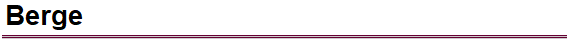 Berge