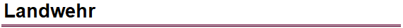 Landwehr