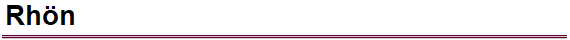 Rh�n